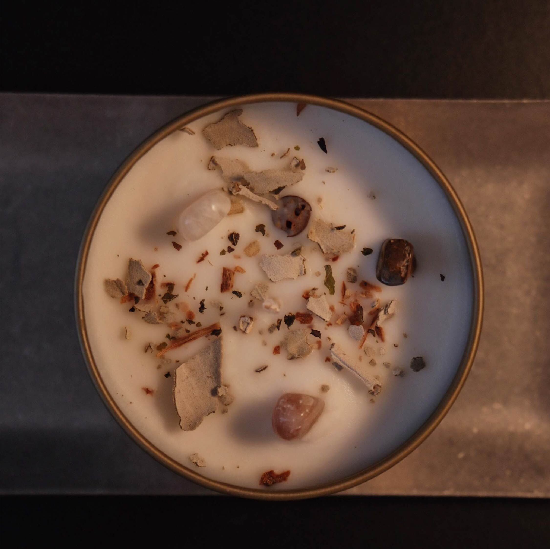 Here 草藥蠟燭-白鼠尾草