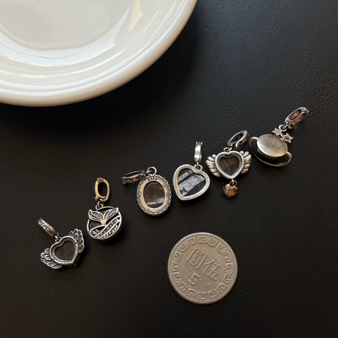 [原石] 金運石 925銀項鏈吊墜