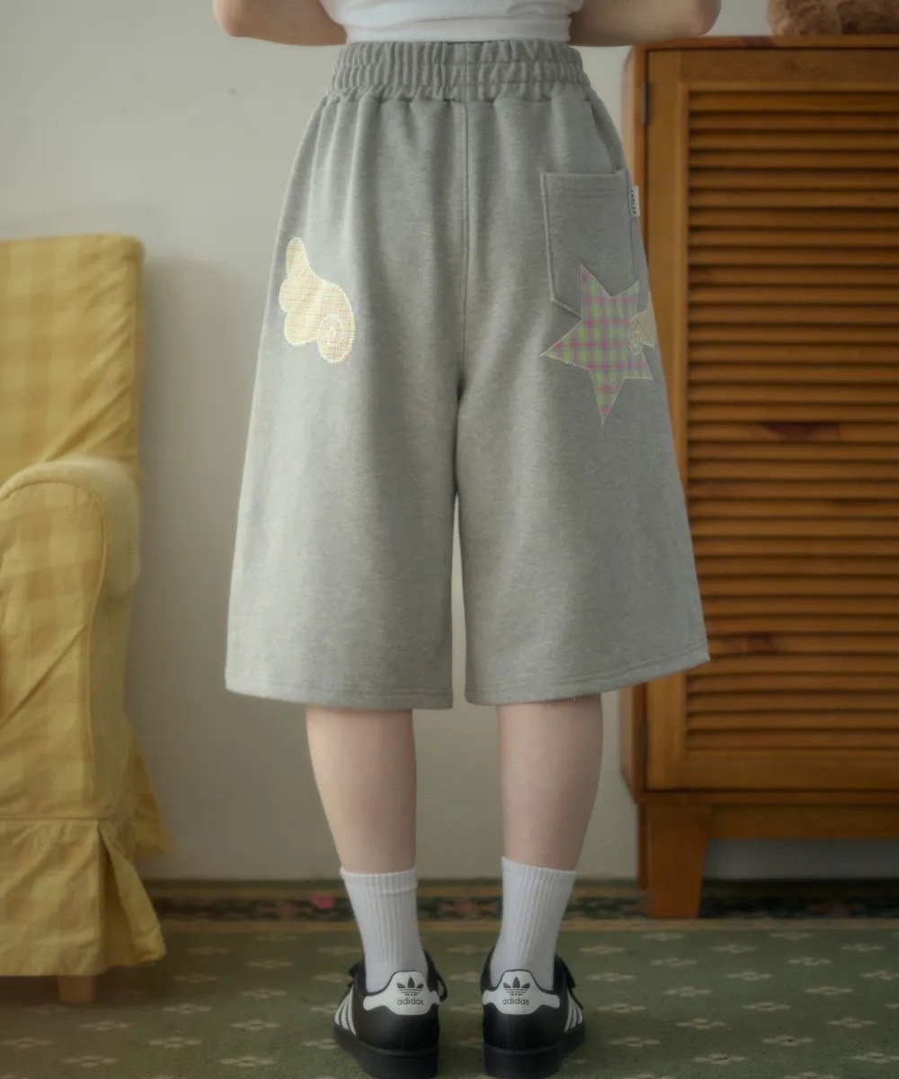 AMBLER 翅膀 星星 七分褲 ASP901