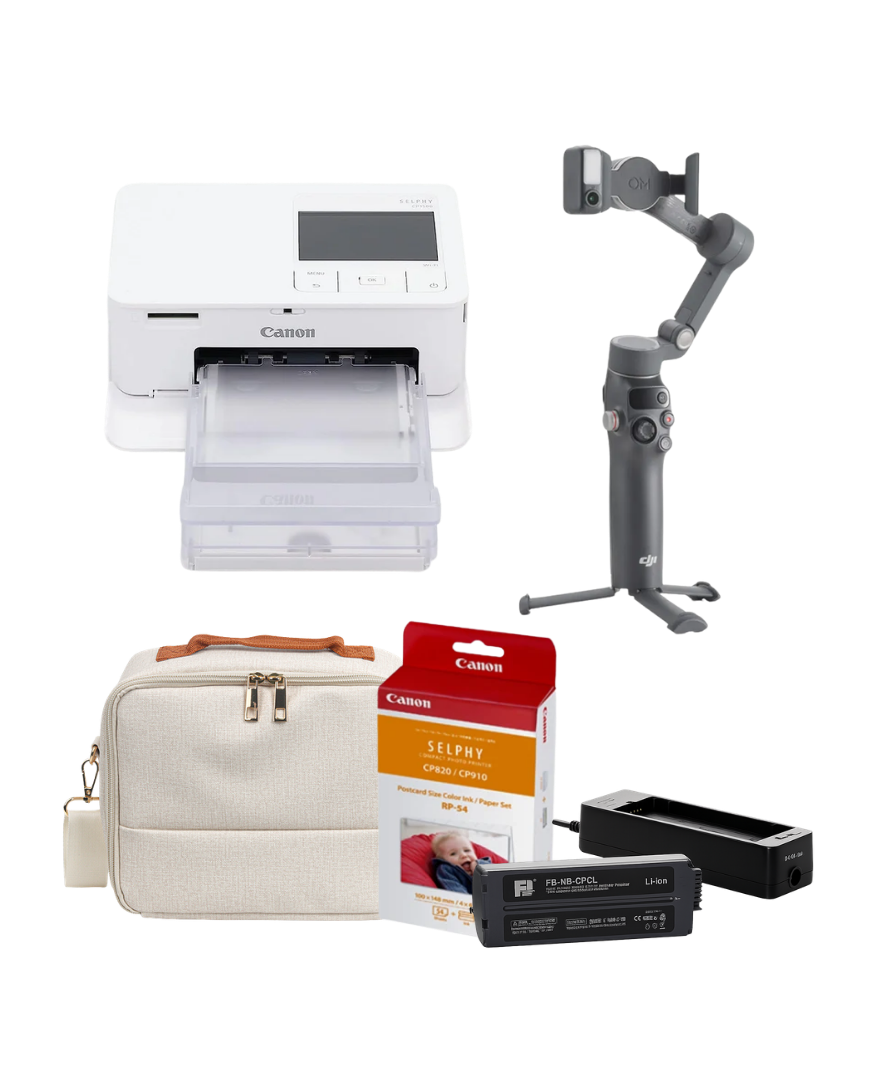 [春夏限定] Canon CP1500 戶外市集快印套裝｜攤位打卡即印組 單次租借（需預約排單）