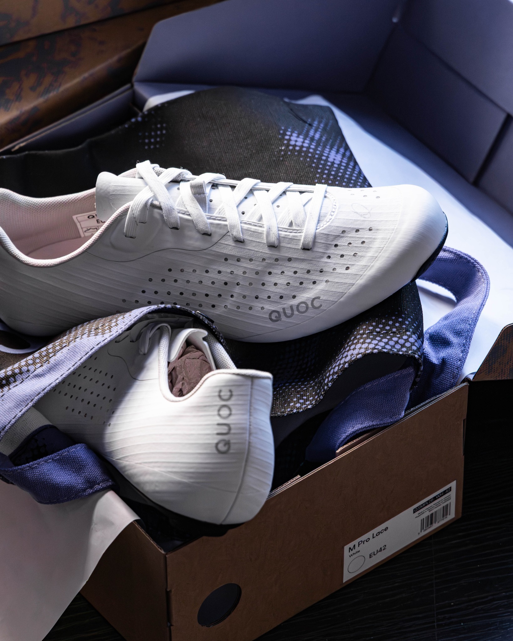 【QUOC】 M Pro Lace  競賽款 綁帶款自行車卡鞋