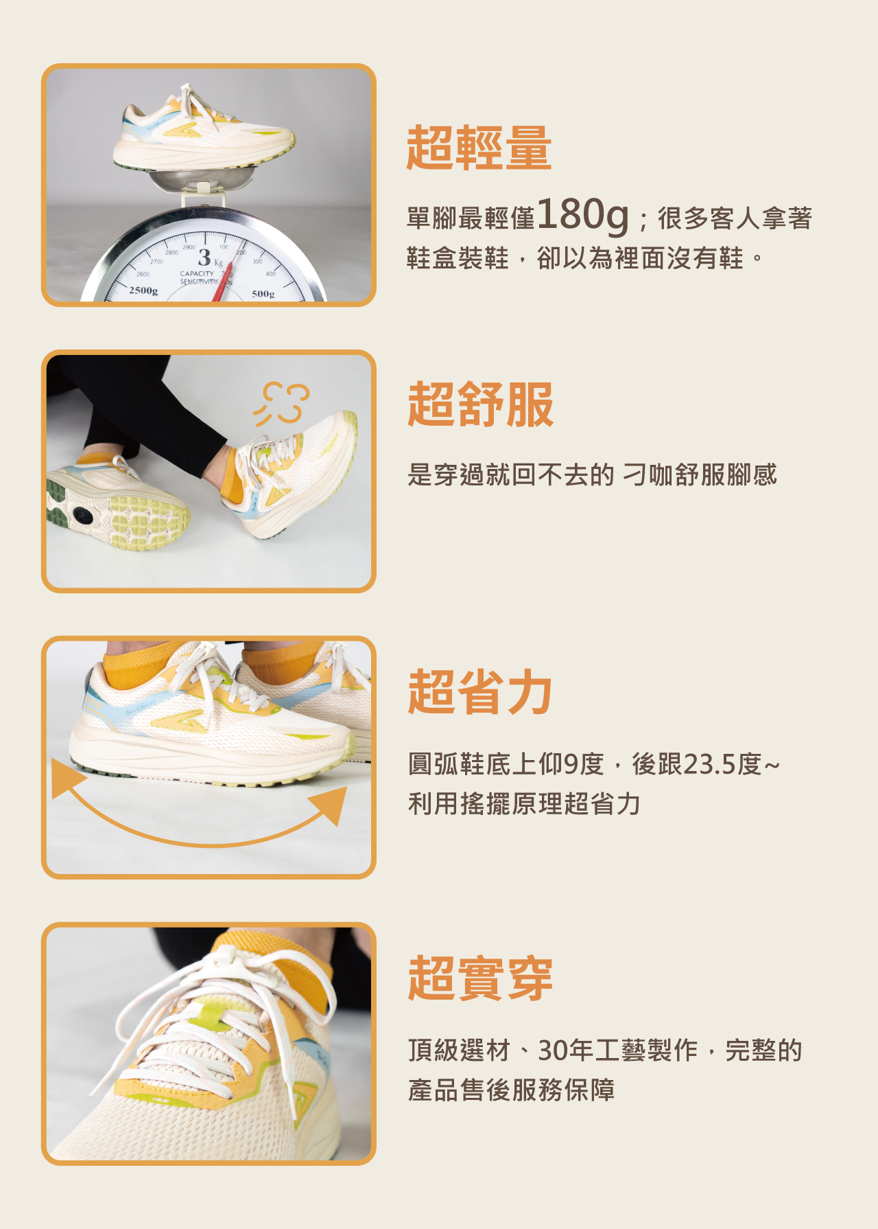 USTINI 我挺你健康鞋 蹦蹦極地鞋 輕量、舒服、省力、實穿