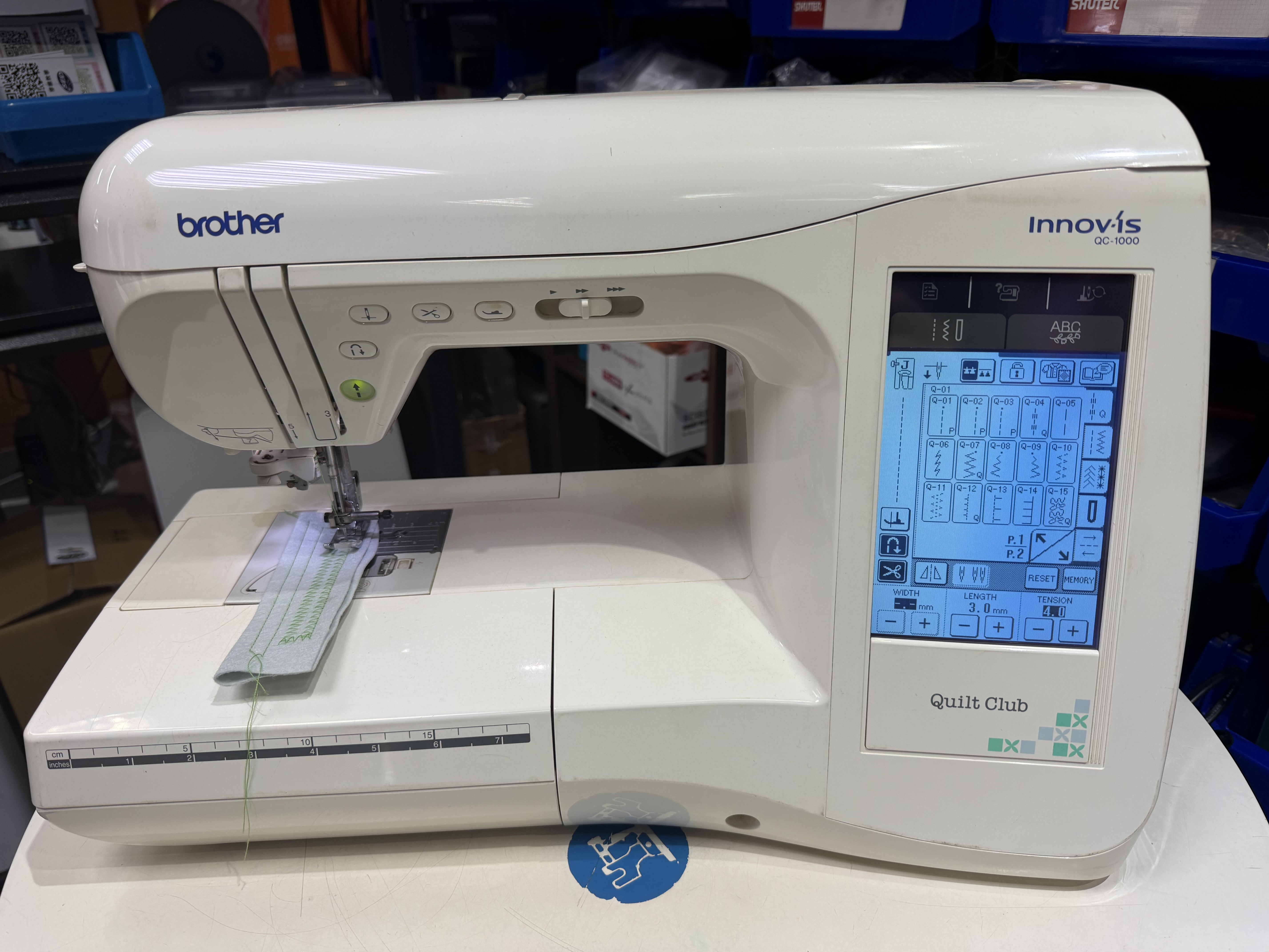 brother QC-1000 高階拼布機  整新已保養