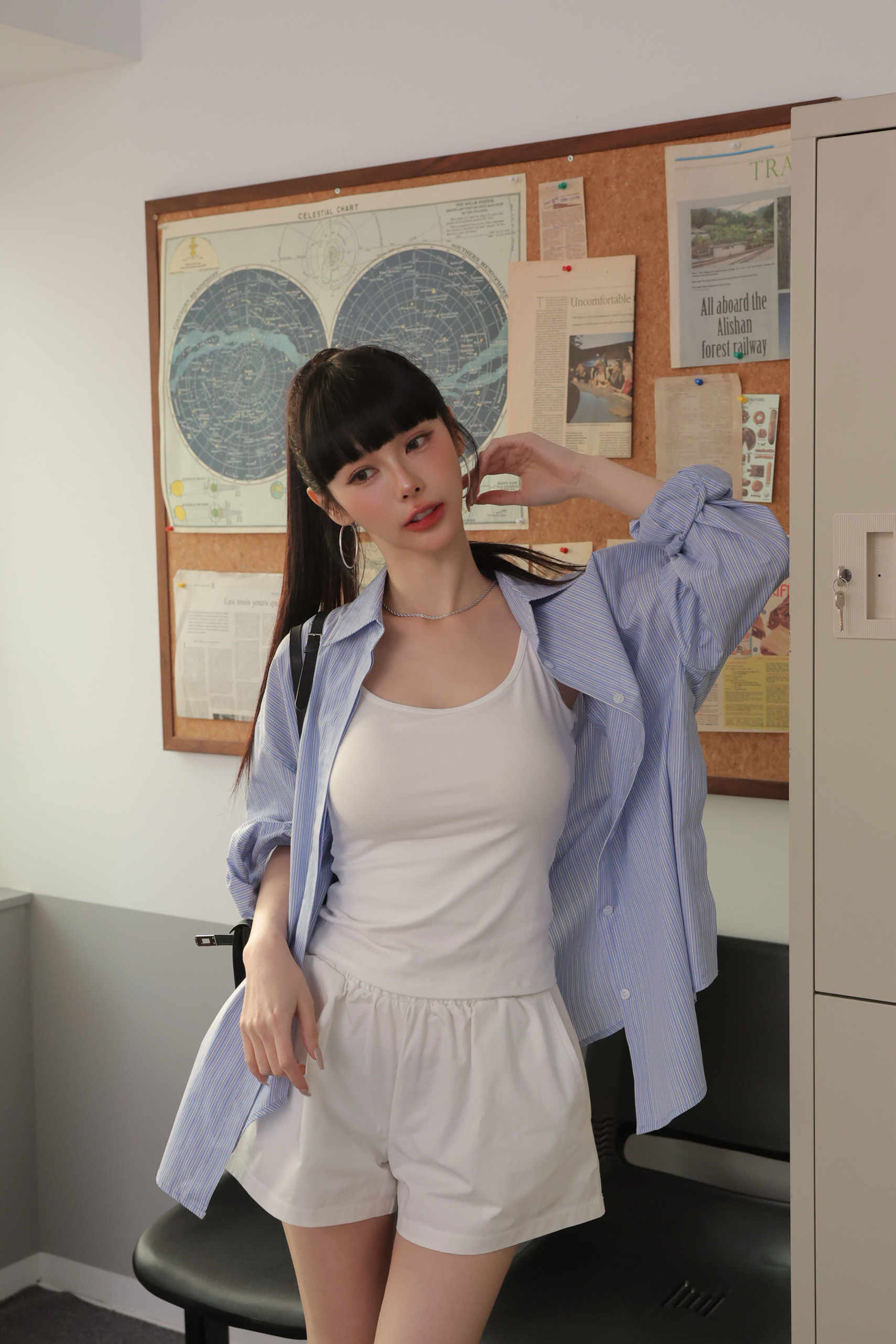 老錢風A字短褲 HA43