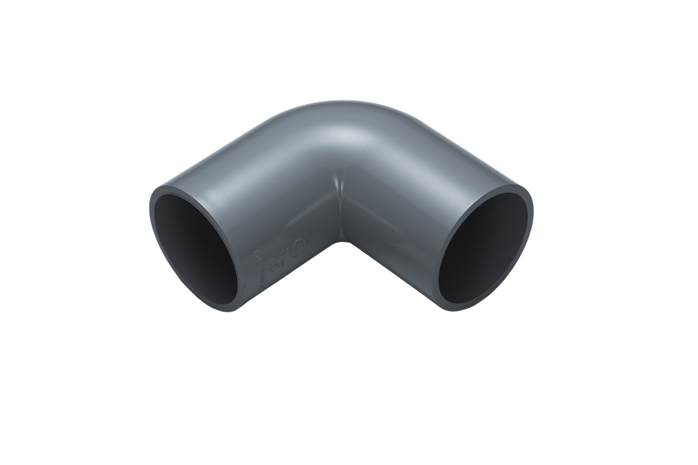 PVC90度彎頭-灰厚