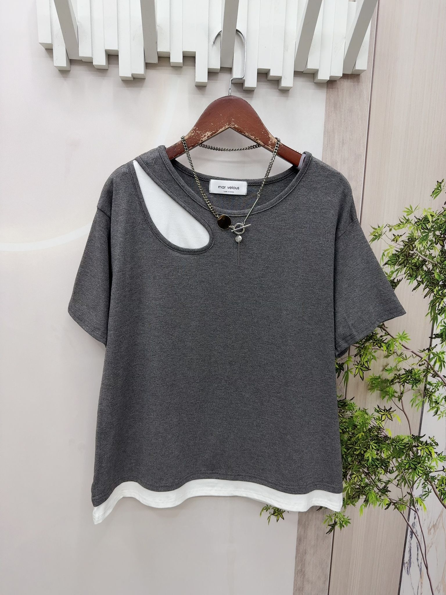 Mar 假兩件top ~151B