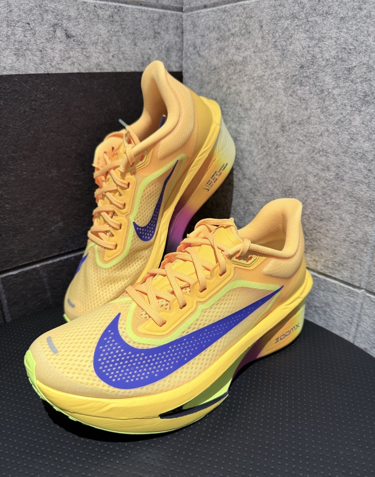 男鞋 NIKE ZOOM FLY 6 黃紫 緩震 透氣 碳纖維 慢跑 運動鞋【FN8454-800】