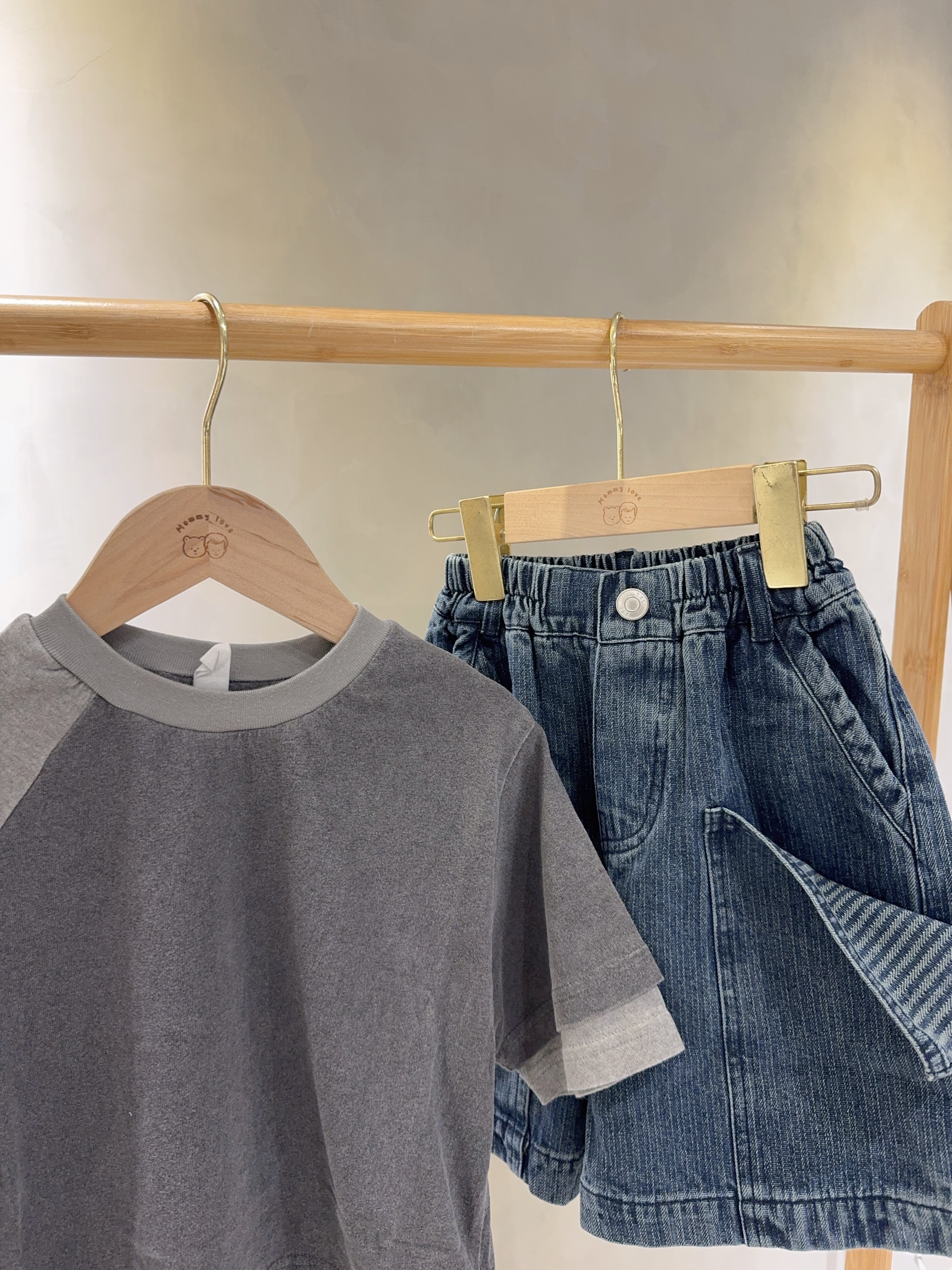 69050撞色不規則上衣C210