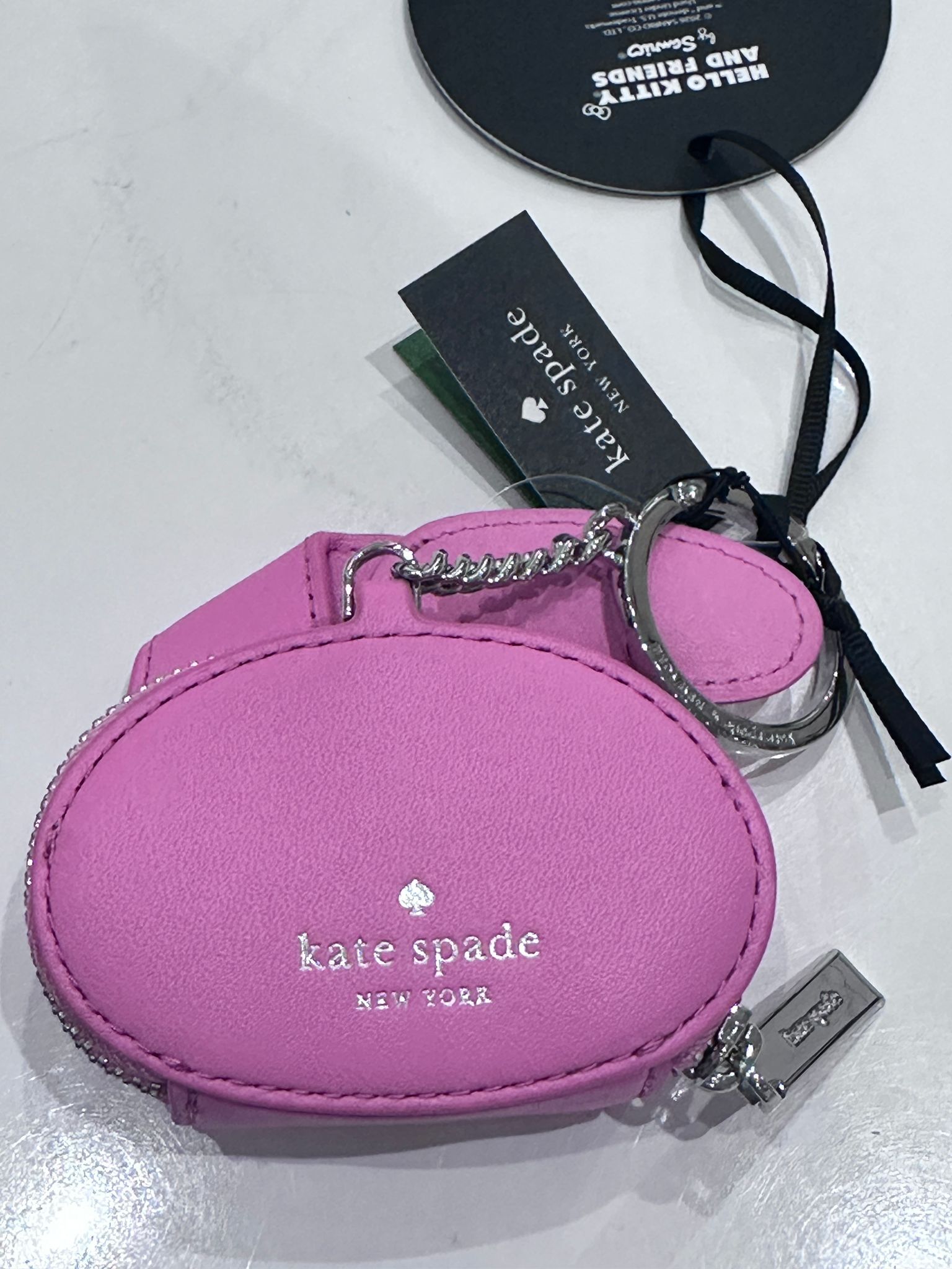 RQ08 KS Melody造型鎖匙扣 Hello Kitty And Friends X Kate Spade New York 3D My Melody Bag Charm