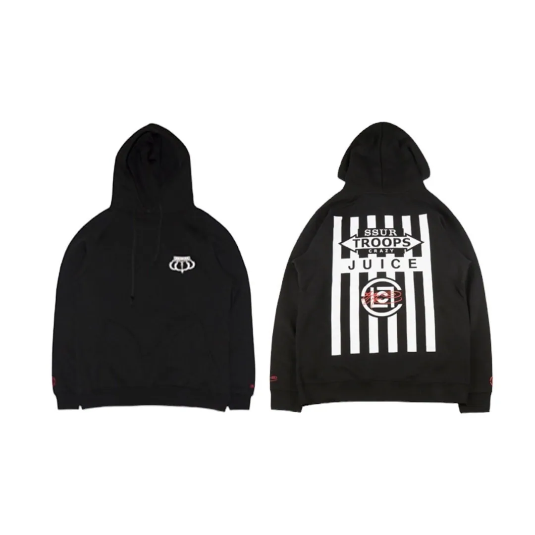 『現貨』SSUR ICONS x CLOT 聯名款 口香糖字母條紋印花 純棉寬鬆休閒TEE 男女同款