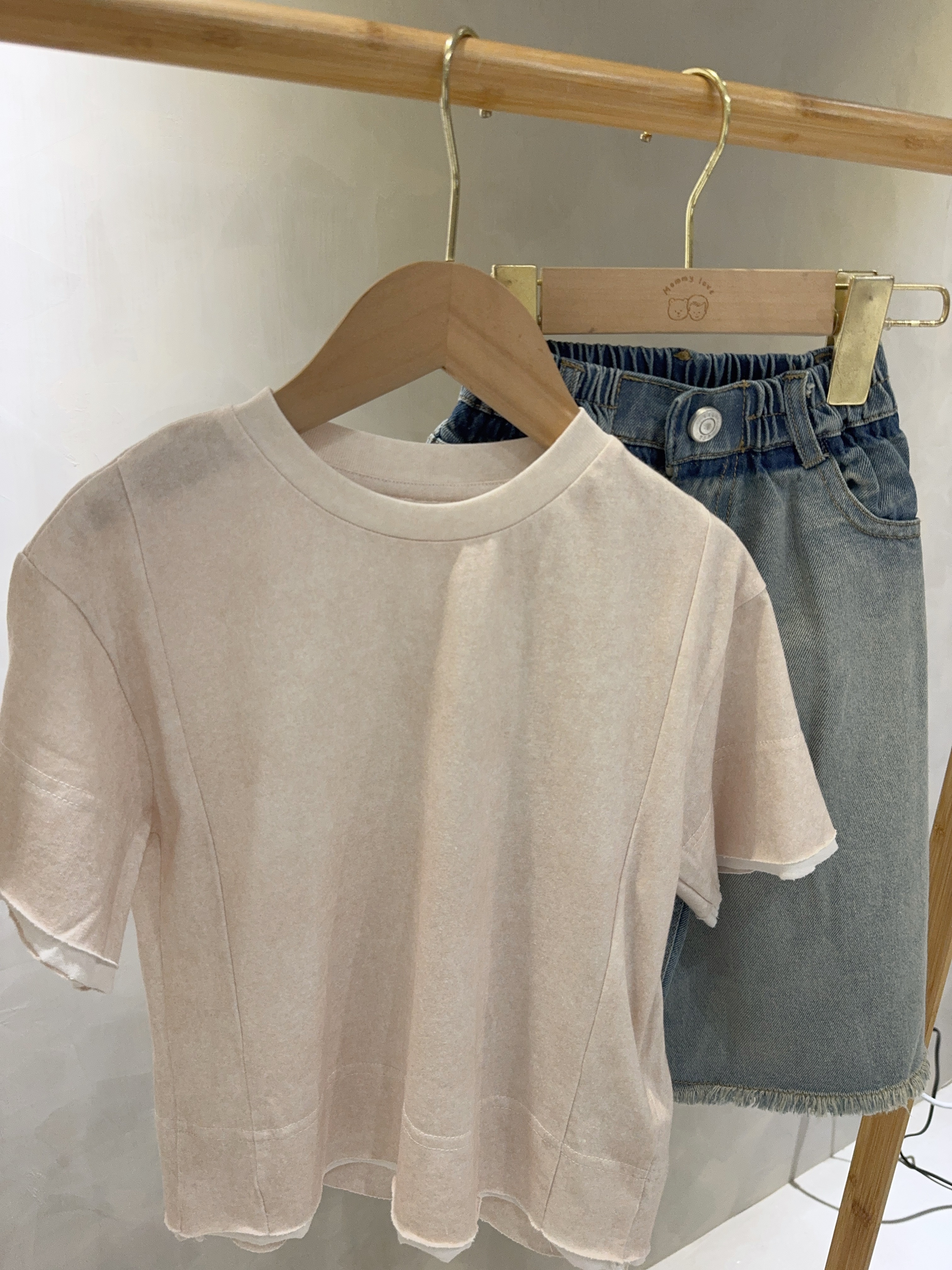 69025大人的那種乾燥粉色上衣C214