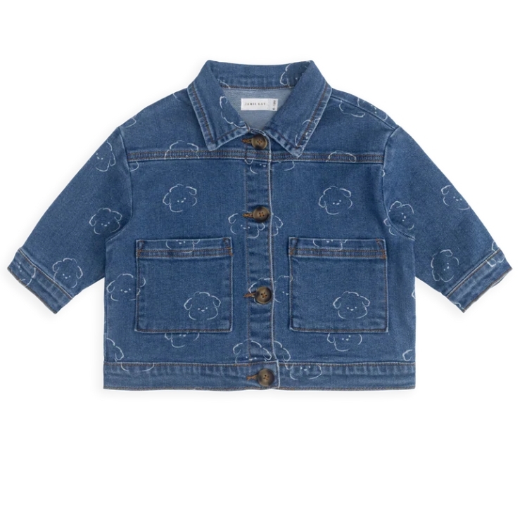 （預購）JAMIEKAY 小熊牛仔外套 Axel Jacket - Haru Denim