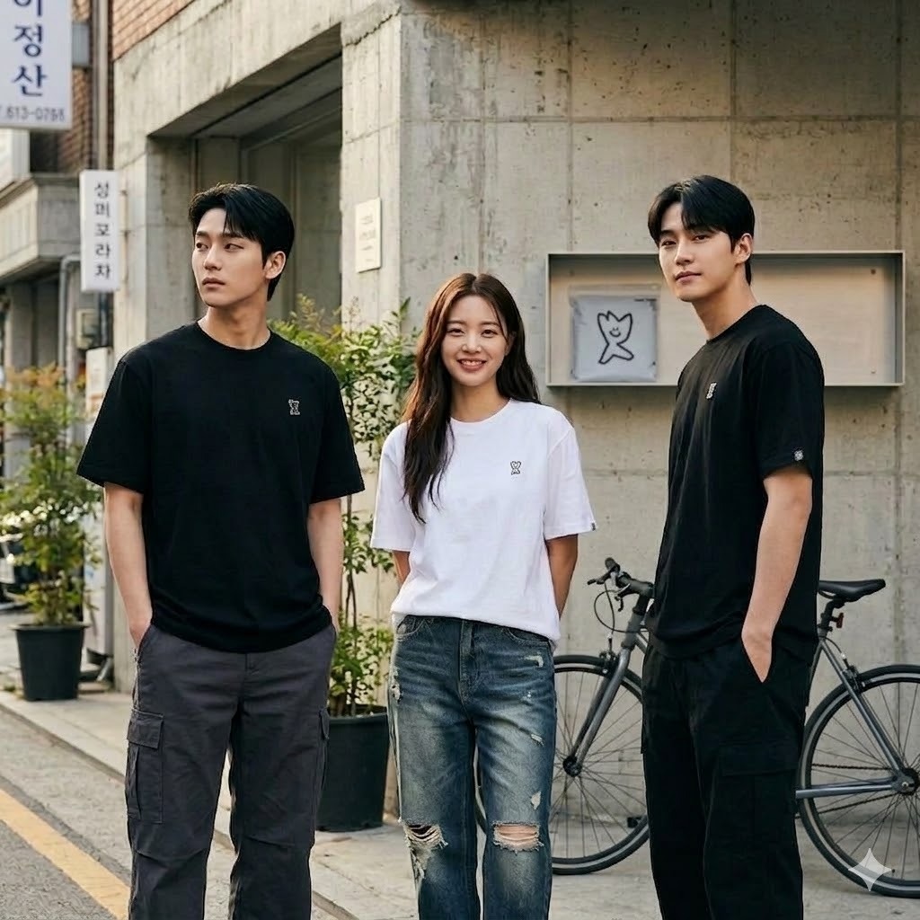 【預購】Wacky willy K031901 男女同款短袖上衣(2件裝)