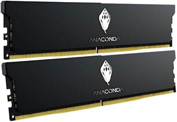 Anacomda Kingsnake DDR5 6000MHz 32GB(16GB X 2) CL46 記憶體 -黑/白