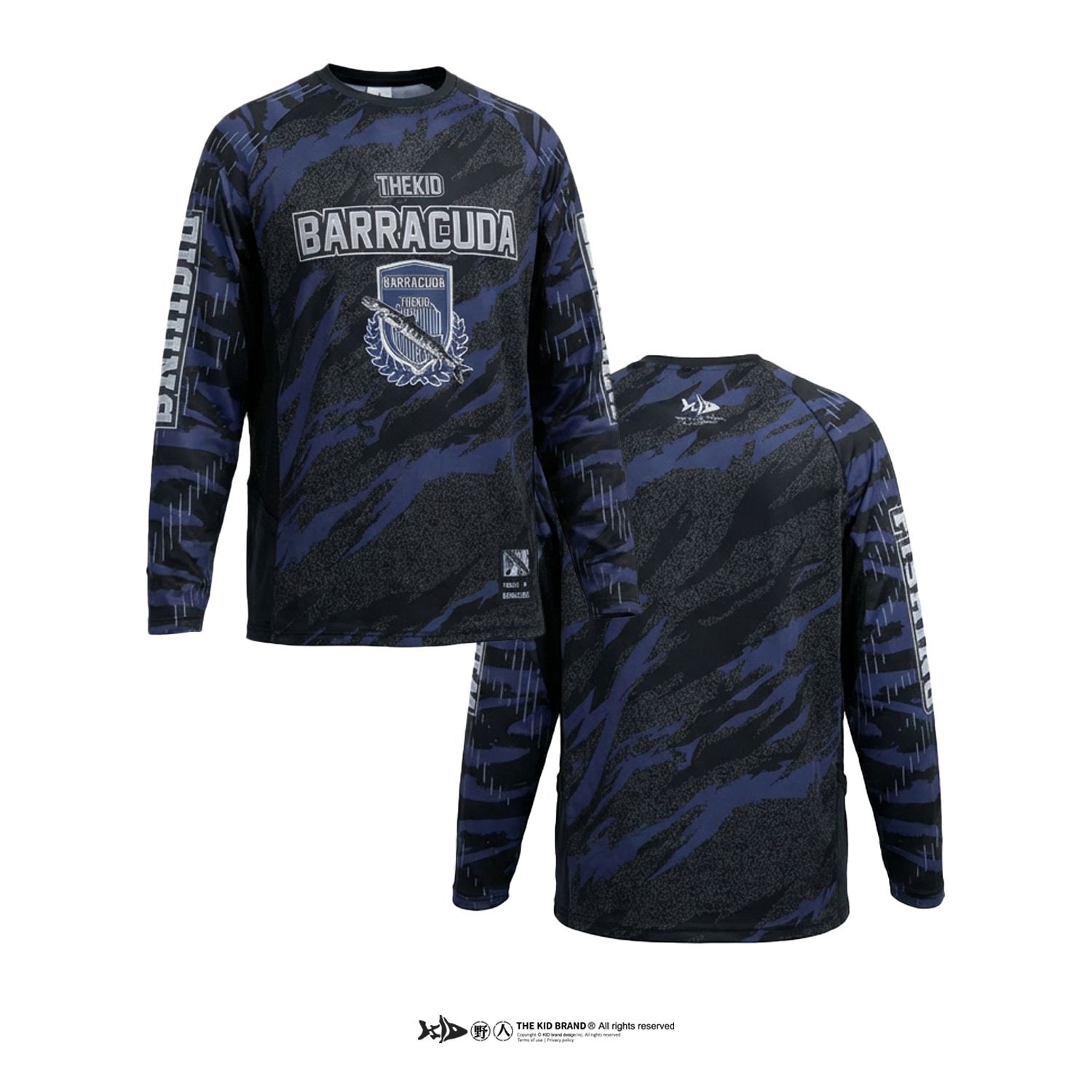 KID ® 梭子魚吸濕排汗長袖衣