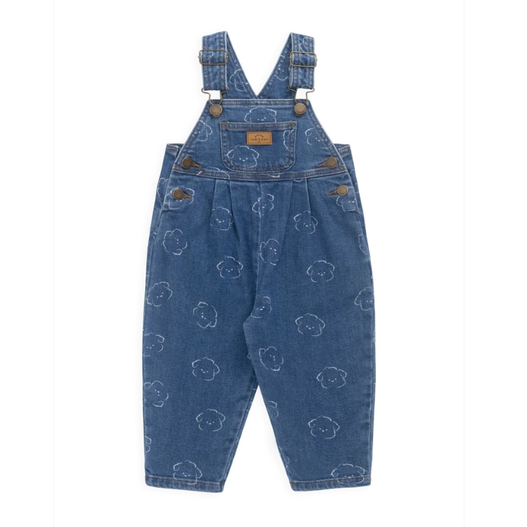 （預購）JAMIEKAY 小熊牛仔吊帶長褲 Blair Overall - Haru Denim