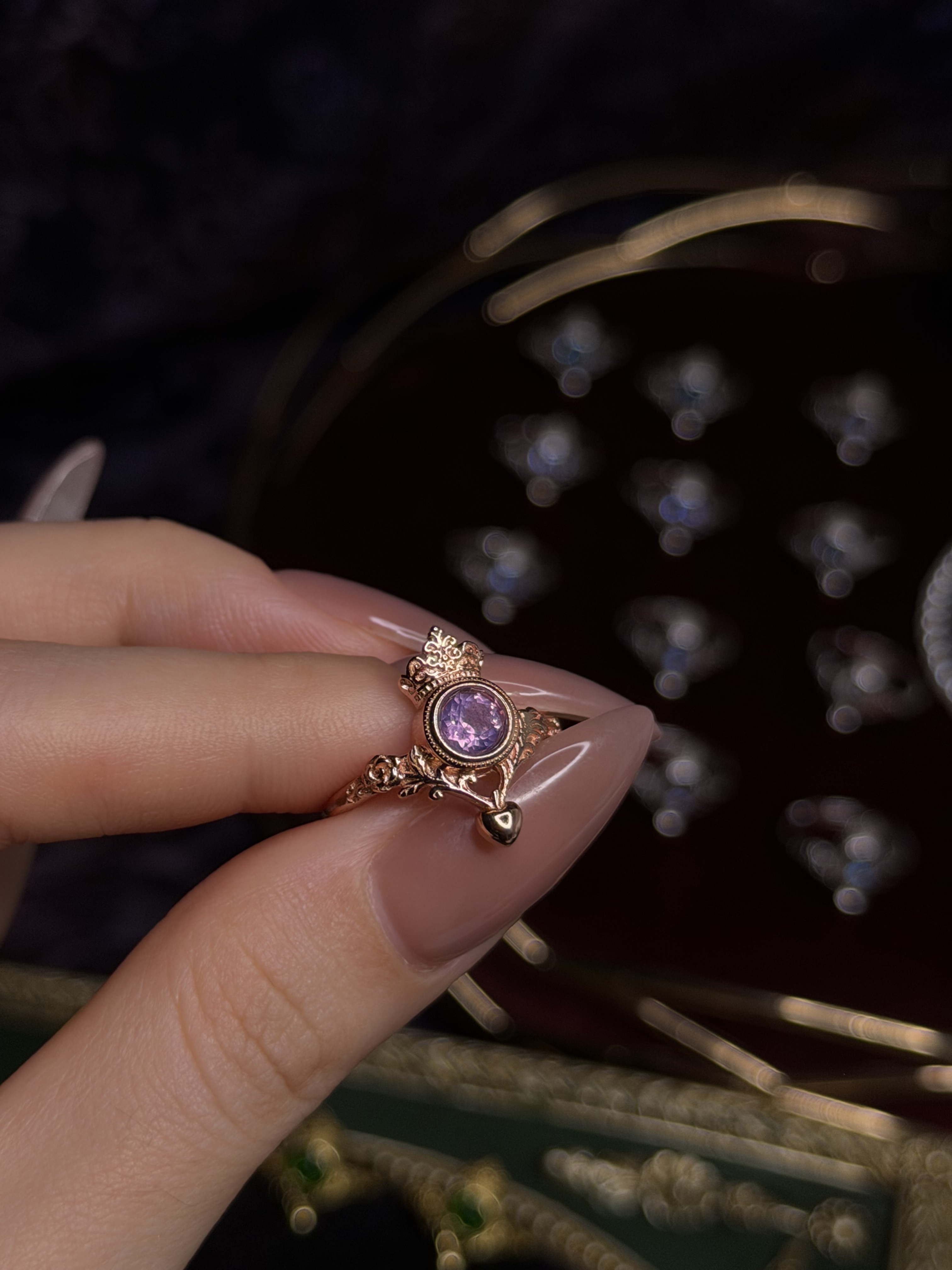 白雪公主 獨家自訂 紫玉晶