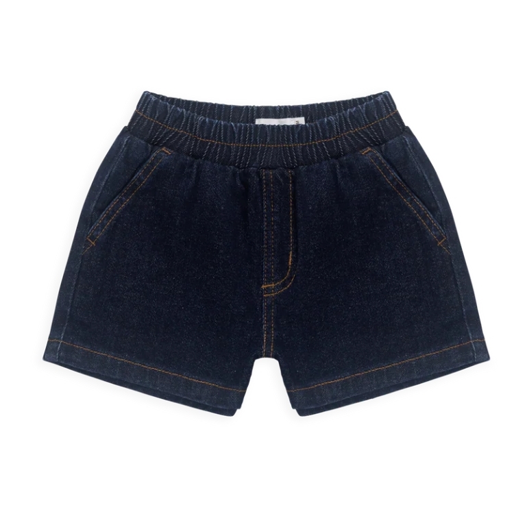 （預購）JAMIEKAY 百搭牛仔短褲 Reid Denim Short - Mid Indigo Denim
