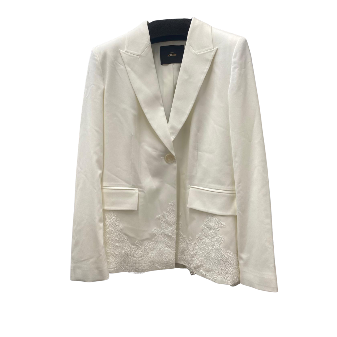 1TS0319-090 [TWINSET] Jacket White #261AP2290 (C-EU-E)