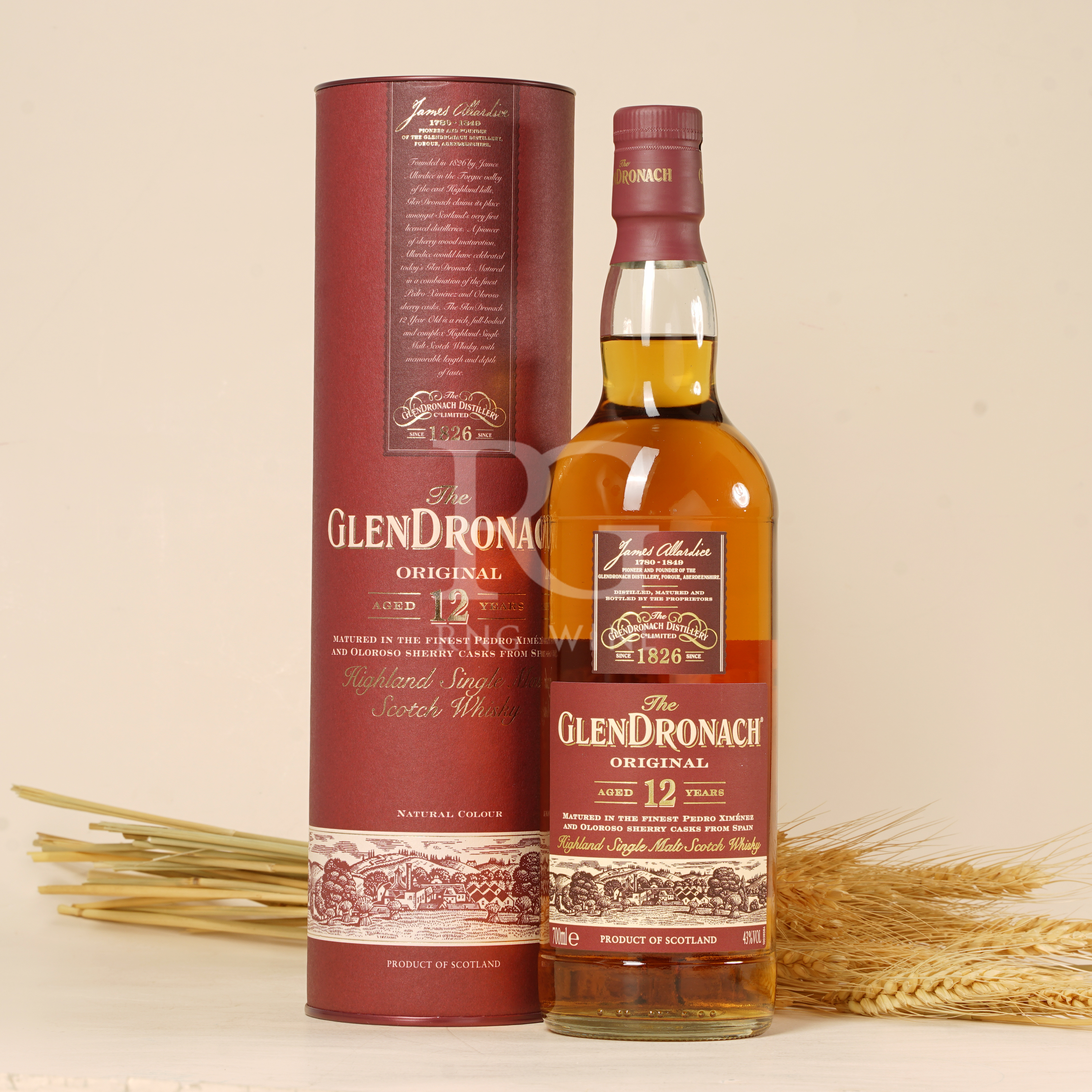 Glendronach Original 12 Year Old Single Malt Scotch Whisky