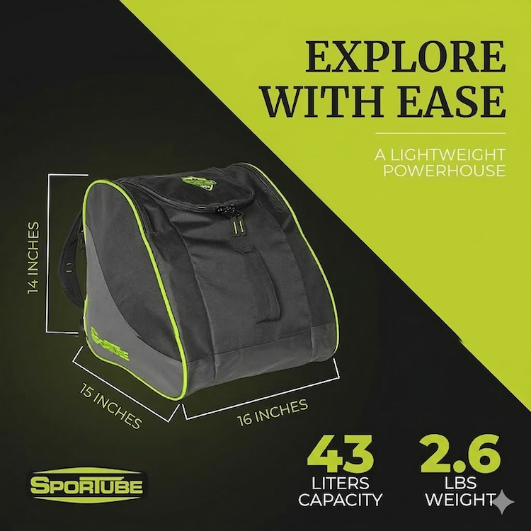 【SPORTUBE】Traveler™ Boot & Gear Bag - 滑雪雪鞋包