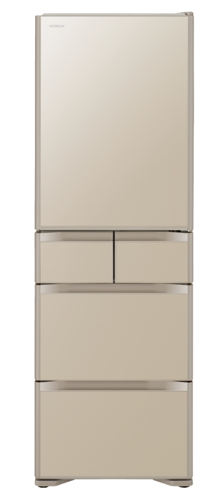 HITACHI日立407公升日製變頻五門琉璃冰箱 左開 琉璃金 RS420WJL-XN