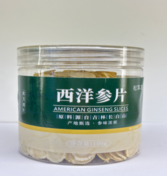 (6862) 西洋参片1.4  100g/瓶