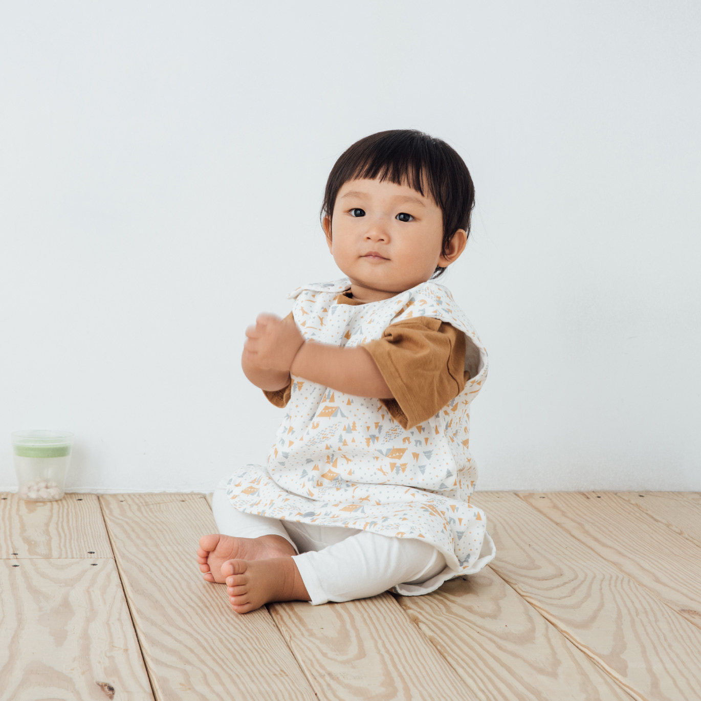 （絕版）寶寶防踢被/限定花色/印花樂x你好工作室 - 露營星空