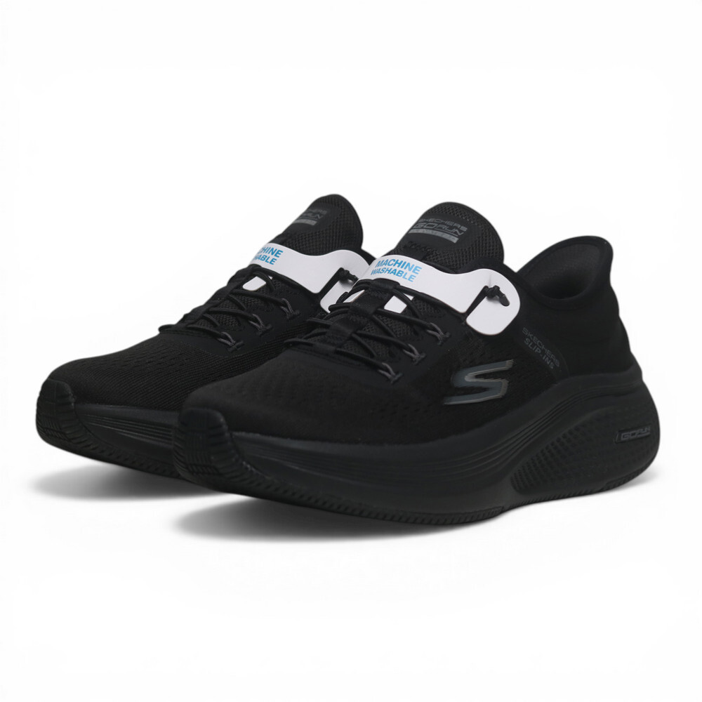 SKECHERS 慢跑鞋 GO RUN ELEVATE 2.0 全黑 瞬穿 女 129006BBK