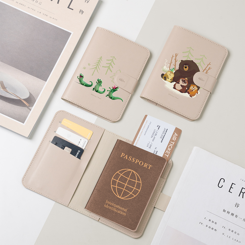 Pixar 狸想出遊三件組 （行李束帶+護照套+行李吊牌）【正版授權】