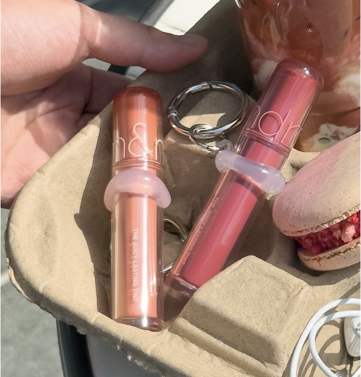 <板娘大推必買✨> Romand-果汁唇釉2.0 奶茶裸色系列🧋