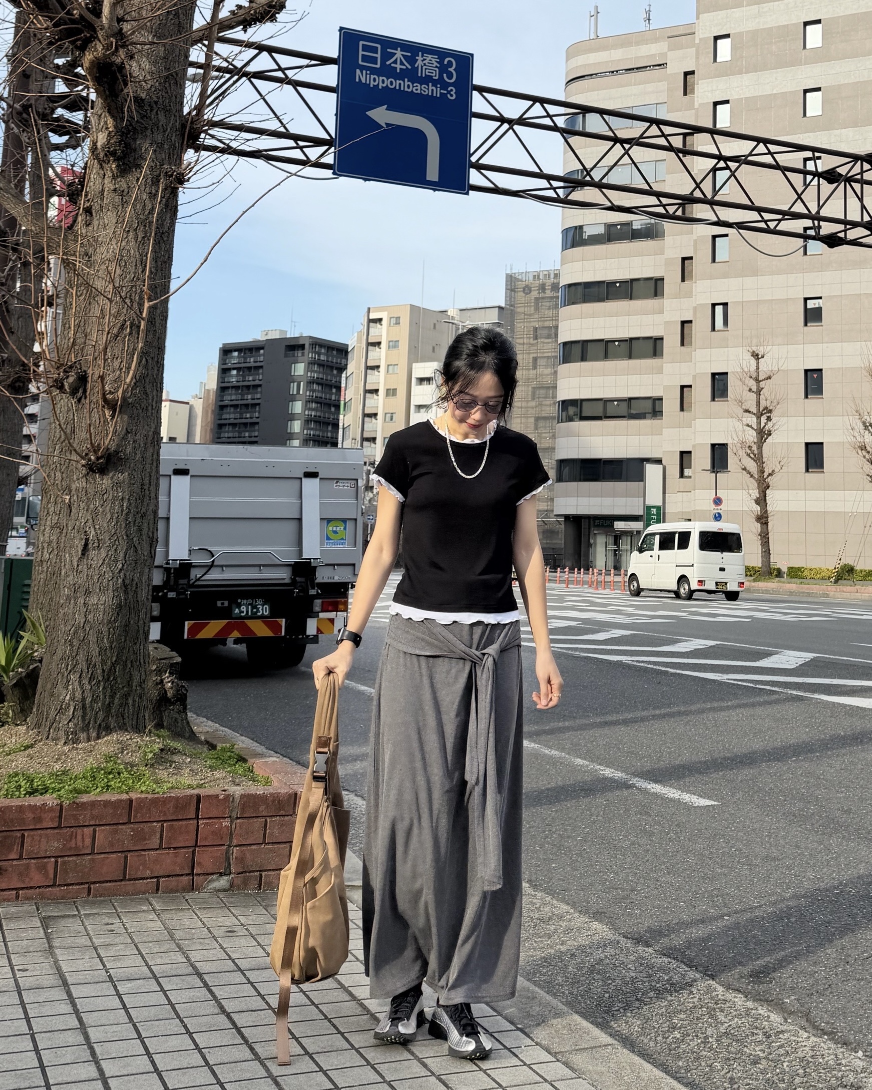 3月新品♥全橡筋腰有彈性cotton Sk