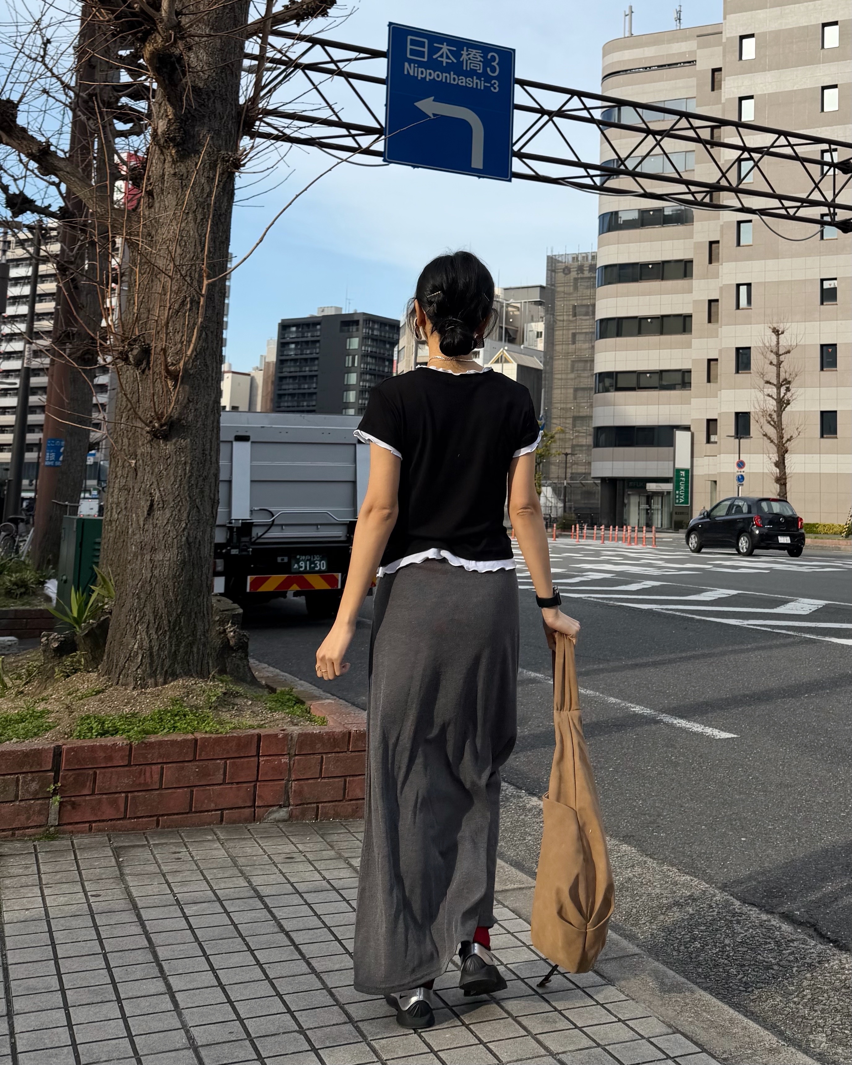 3月新品♥全橡筋腰有彈性cotton Sk