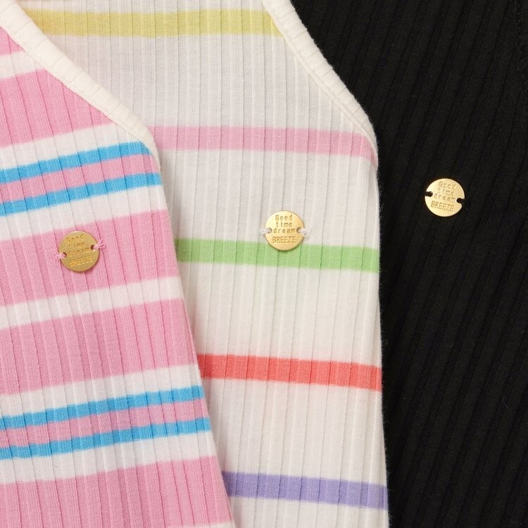 日本 90-140 柔和羅紋背心洋裝 3色