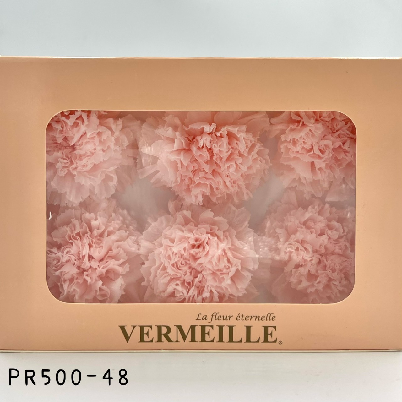 哥倫比亞 VERMEILLE 不凋康乃馨(6朵) PR500-48