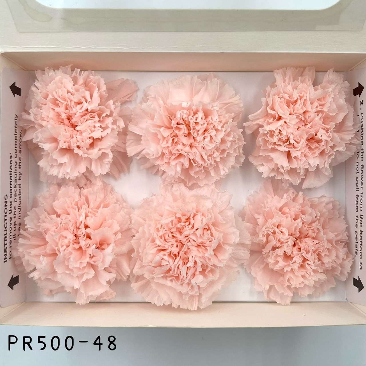 哥倫比亞 VERMEILLE 不凋康乃馨(6朵) PR500-48