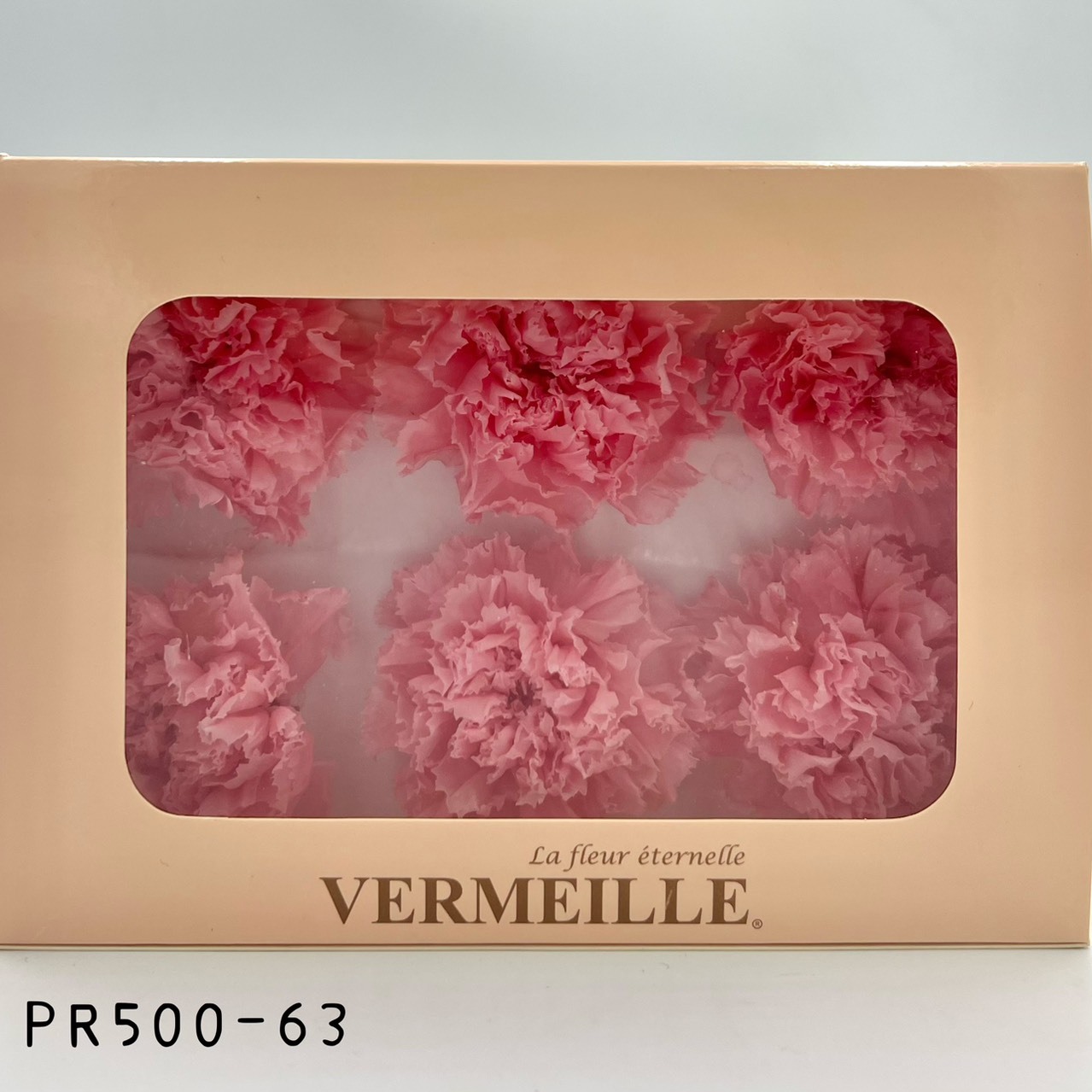 哥倫比亞 VERMEILLE 不凋康乃馨(6朵) PR500-63