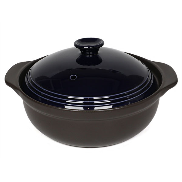 【萬古燒】丹寧藍 9號IH土鍋