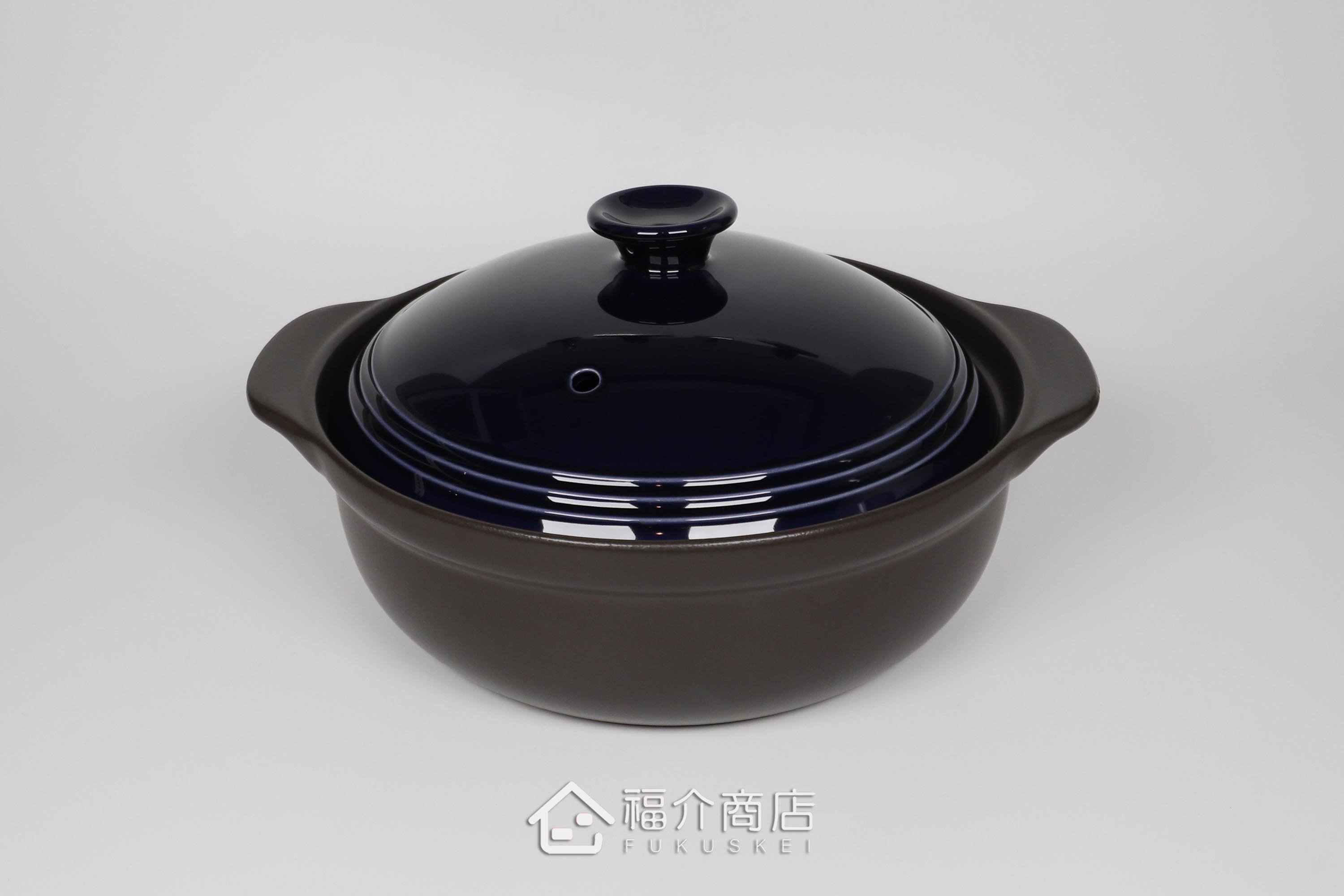 不挑爐具IH爐也可以用的陶瓷材質3人份容量土鍋