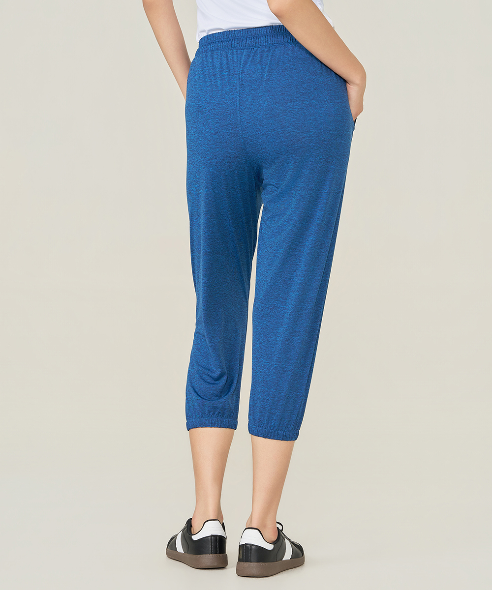 YA系列 快乾柔感女八分束口褲 UE0K0726