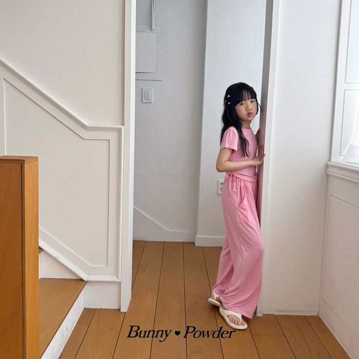 正韓夏BUNNY POWDER 三色甜酷女孩綁帶套裝