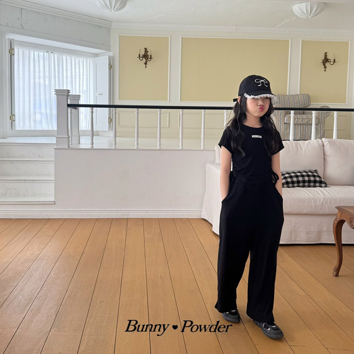 正韓夏BUNNY POWDER 三色甜酷女孩綁帶套裝