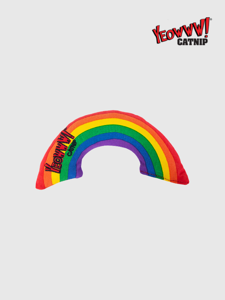 【Yeowww!】美國瘋狂貓玩具｜彩虹