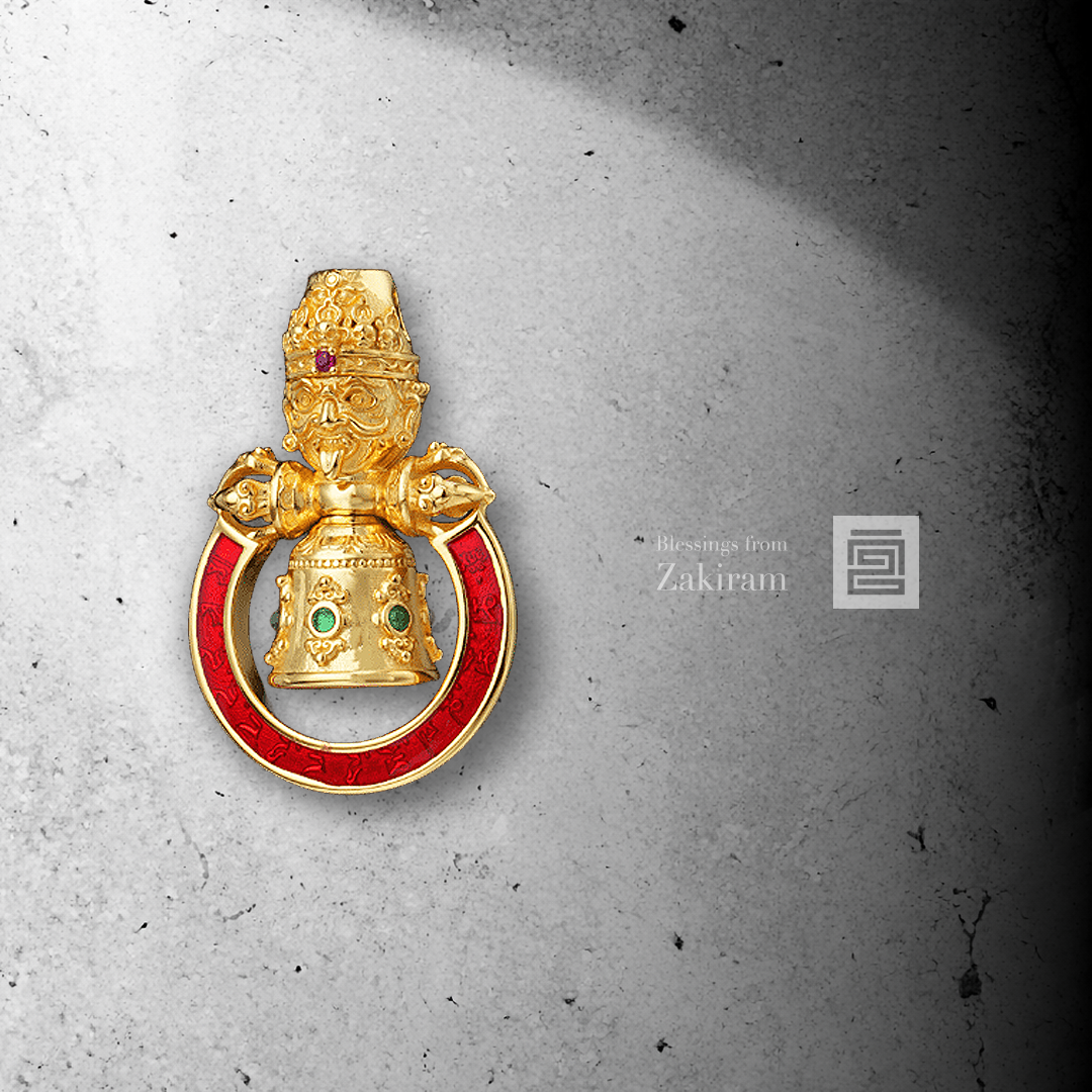 扎基拉姆 金剛杵 輕鈴 吊墜