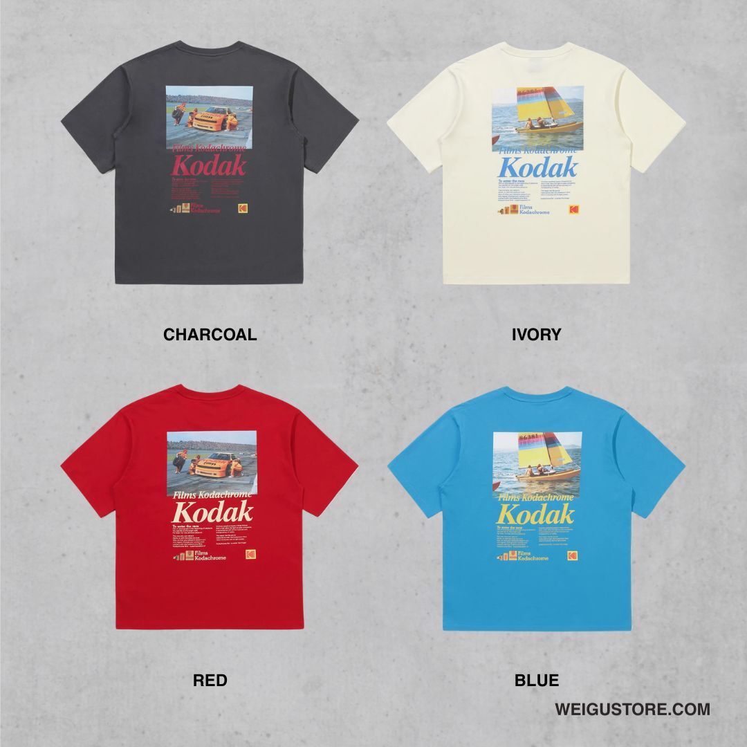 【預購】KODAK 柯達 風景圖案 短袖T恤 K6223LRS10