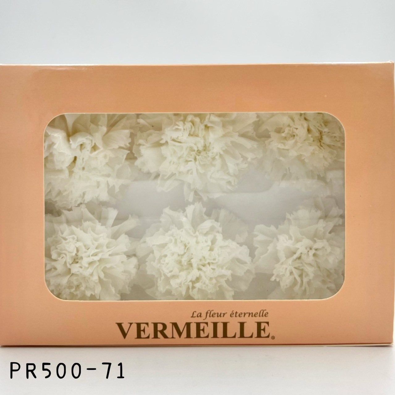 哥倫比亞 VERMEILLE 不凋康乃馨(6朵) PR500-71