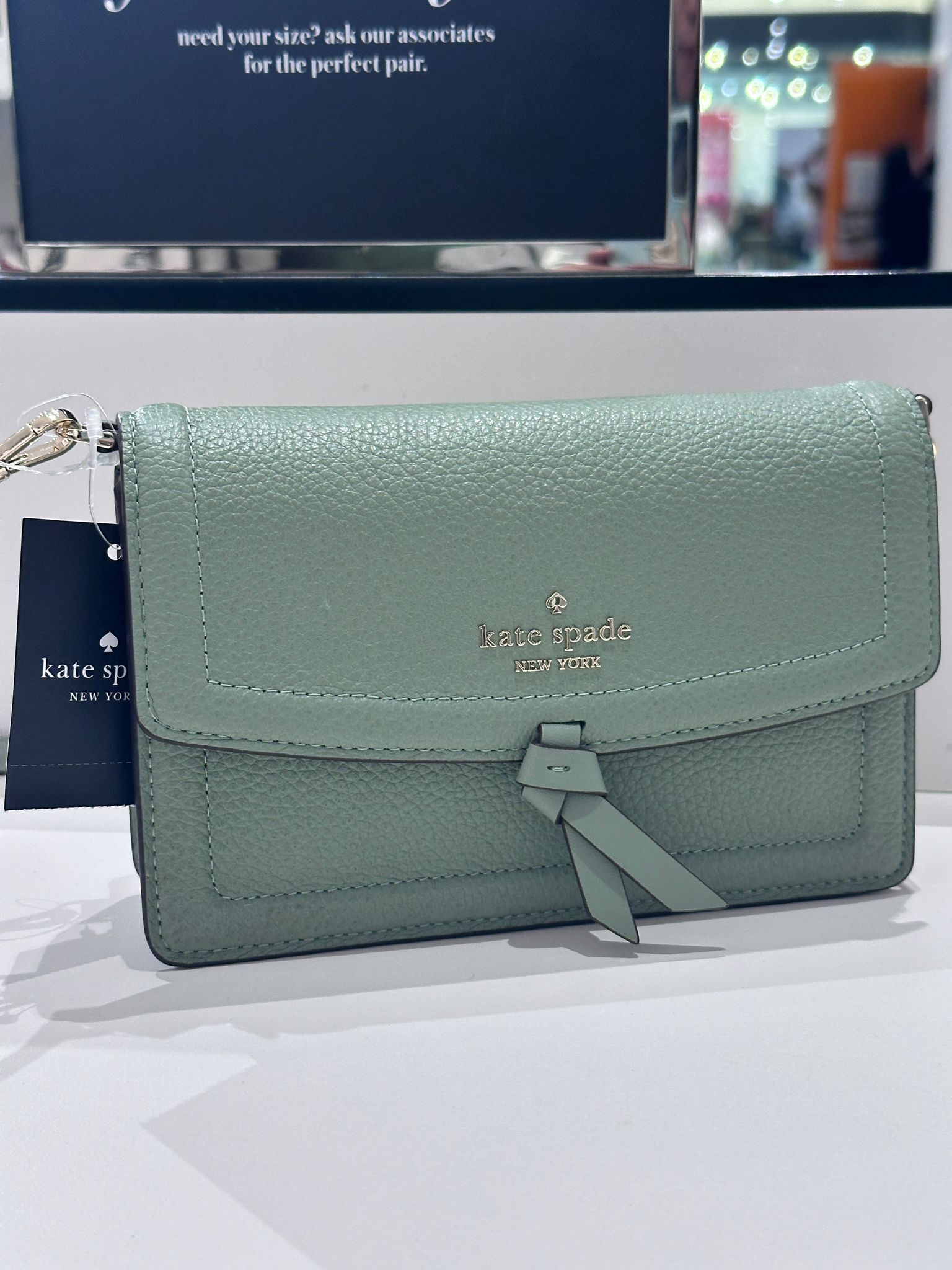 RQ39 KS 橄欖綠色Knott迷你斜背包 Knott Mini Crossbody Bag