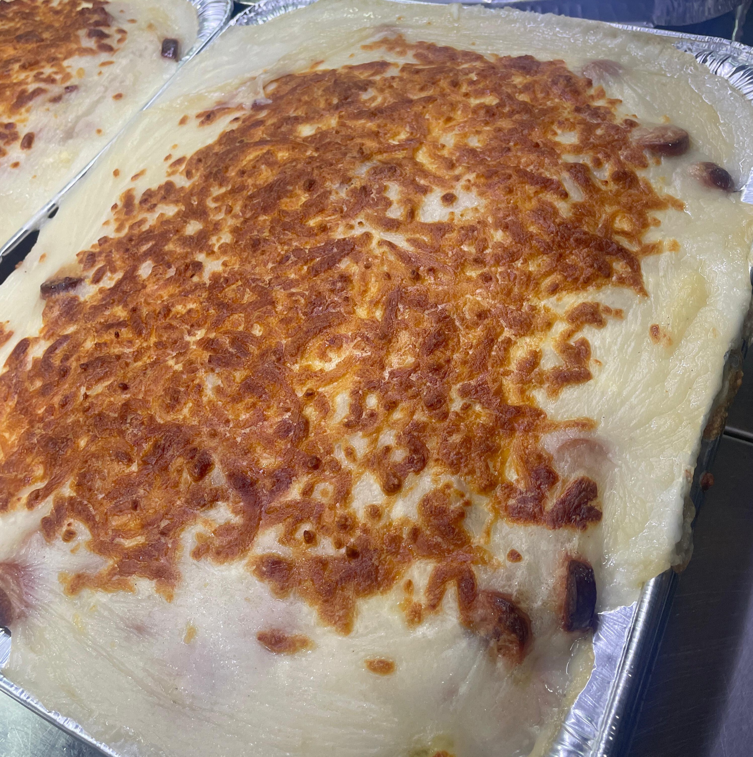 焗白汁吞拿魚螺絲粉