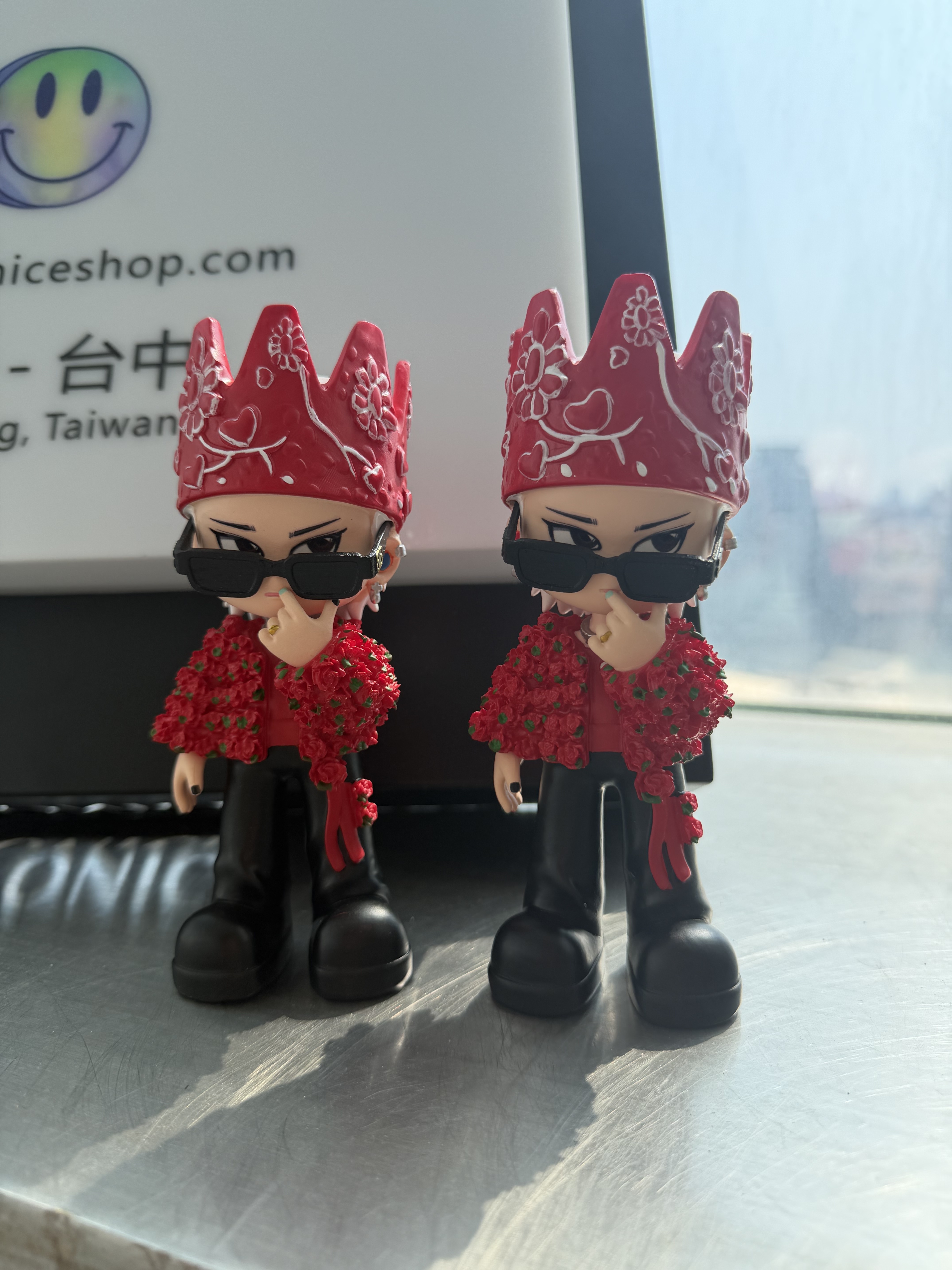 ［hao nice] GD限量玫瑰花小公仔