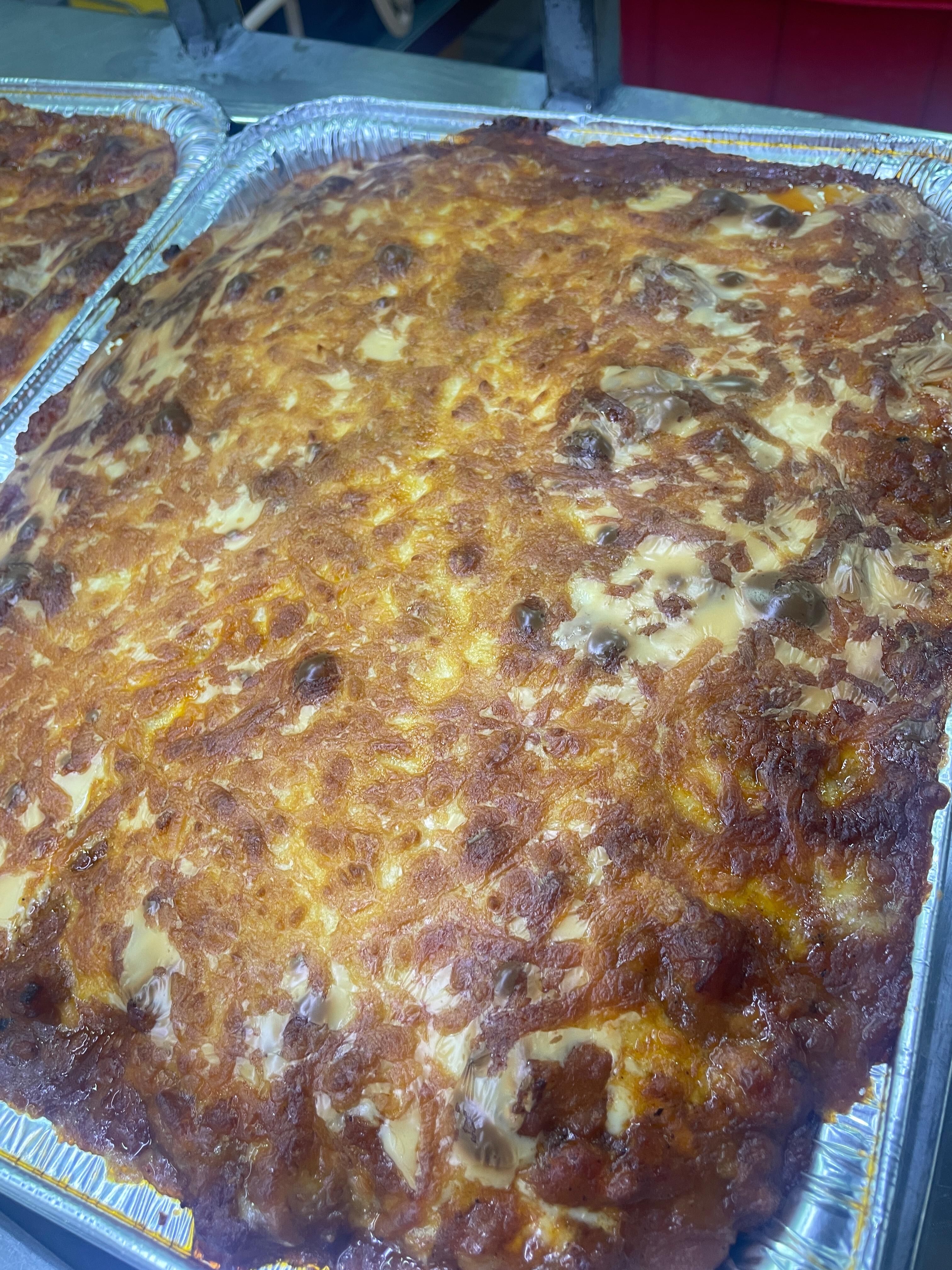 雙重芝士焗肉醬長通粉